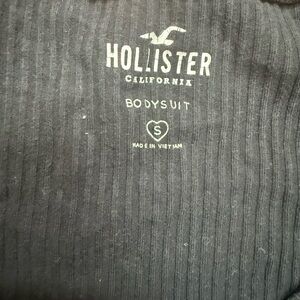 Hollister Black Ribbed Knit Sweater